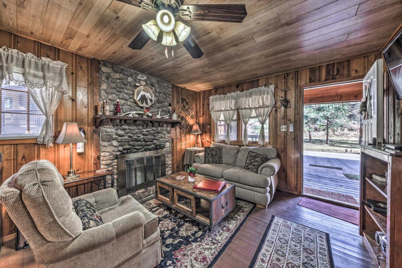 Rustic Ruidoso Vacation Rental About 2 Mi To Downtown! Bagian luar foto